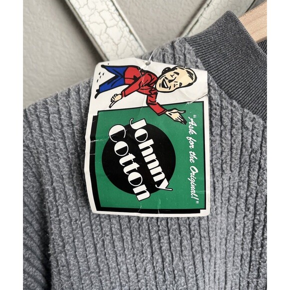 NWT! Vintage Johnny Cotton Christopher Sir Hilary Cord Men’s L L/S Shirt - Gray - Picture 2 of 10